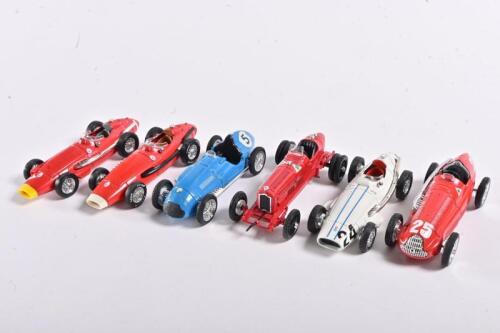 FORMULA 1: Six various 1:43 scale early Formula 1 models
