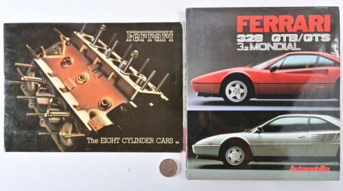 FERRARI: Two books relating to Ferrari, including "Ferrari 328 GTB/GTS 3.2 Mondial"