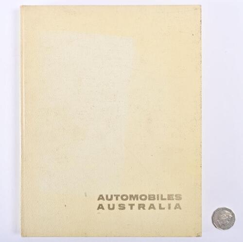 AUSTRALIA RACING 1959/60: A period 1960s hardcover book "Automobile Australia, Incorporating Australian Motor Sports Review 1959-1960"