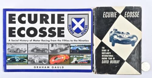ECURIE ECOSSE: Two books relating to Ecurie Ecosse