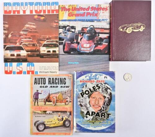 USA: Five books regarding racing the USA, including "Daytona" by William Neely