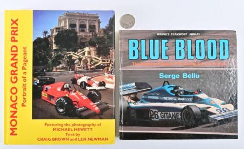 FRANCE/MONACO: Two hardback books relating to Grand Prix in France and Monaco, including "Monaco Grand Prix, Portrait of a Pageant"
