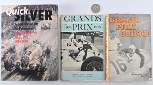 1930s RACING: Three hardcover books relating to driving and racing in the 1930s, including "Grands Prix 1934-1939"