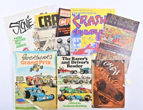 RACING CRASHES AND HUMOUR: A collection of seven publications on crashes, caricatures and humour
