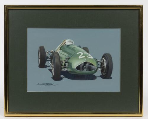 ALTA: A Michael Turner print of the Alta GP3 as raced at the first World Championship GP (British 1950) by Joe Kelly,