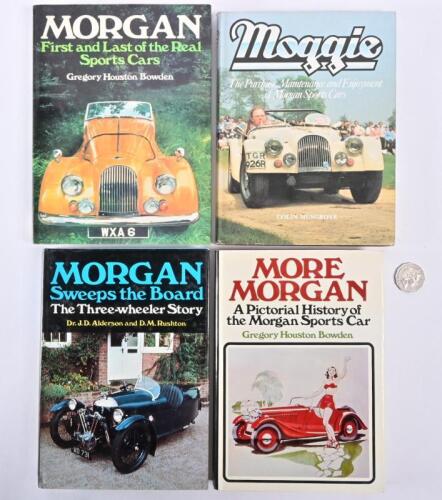 MORGAN: Four hardcover books relating to Morgan, including "Moggie" by Colin Musgrove