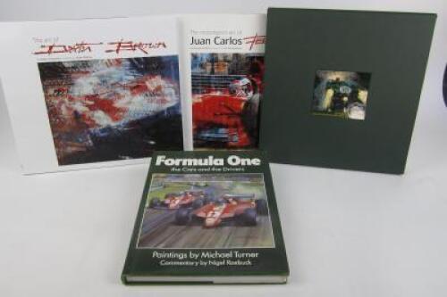 ART: Four books relating to Motoring Art