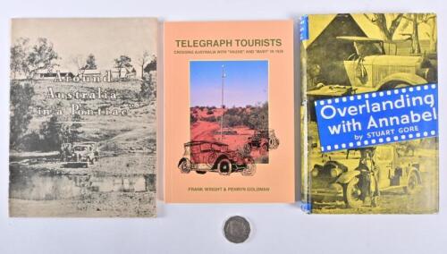 AUSTRALIAN TOURING: Three books on touring Australia including "Overland with Annabel" by Stuart Gore