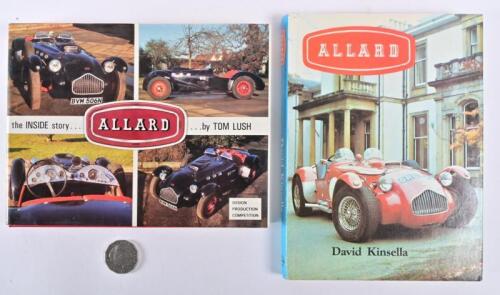 ALLARD: Two hardcover books relating to Allard including "Allard, The Inside Story " by Tom Lush