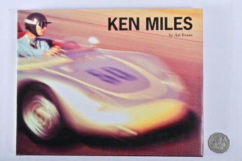 KEN MILES: A hardcover biography on Ken Miles "Ken Mile" by Art Evans