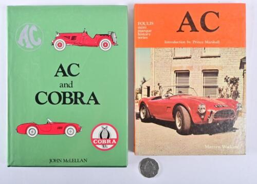 AC: Two hardcover books relating to AC, including "AC" by Prince Marshall