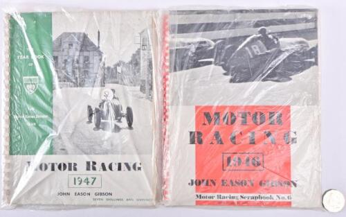 BRDC: Two yearbooks from the British Racing Driver club, 1946 and 1947