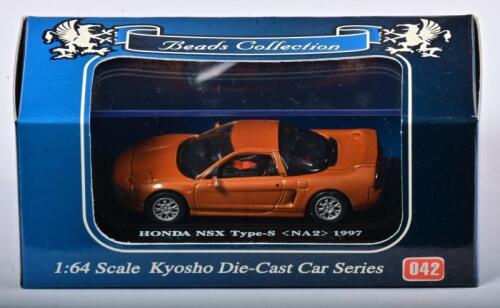 HONDA: A 1:64 scale NOS Kyosho Honda NSX Type-S NA2 1997 die-cast model