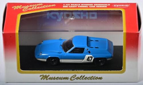 LOTUS: A 1:43 scale NOS Kyosho Lotus Type 47 (Europa) blue die-cast model