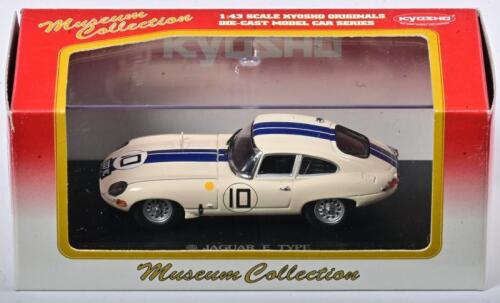 JAGUAR: A 1:43 scale NOS Kyosho Jaguar E-Type Coupe 1962 Le Mans #10 die-cast model