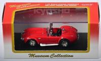 SHELBY: A 1:43 scale NOS Kyosho Shelby Cobra 427 S/C red die-cast model