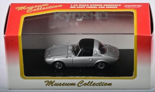 TOYOTA: A 1:43 scale NOS Kyosho Toyota S800 silver die-cast model