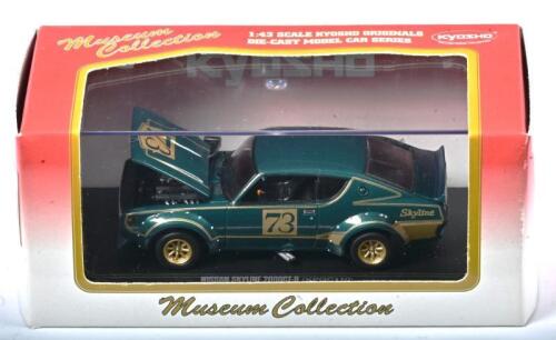 NISSAN: A 1:43 scale NOS Kyosho Nissan Skyline 2000GT-R (kpgc110) #73 die-cast model