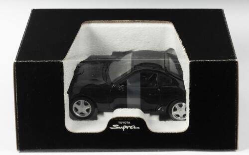 TOYOTA: A 1:18 scale NOS Kyosho Toyota Supra black die-cast model
