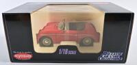PORSCHE: A 1:18 scale NOS Kyosho Porsche 356a/1600 speedster red die-cast model