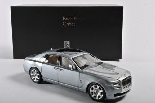 ROLLS ROYCE: A 1:18 scale NOS Kyosho Rolls Royce Ghost jubilee silver die-cast model