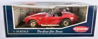 SHELBY: A 1:18 scale NOS Kyosho Shelby Cobra 427 S/C red/white stripe die-cast model