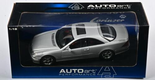 MERCEDES-BENZ: A NOS 1:18 scale Autoart Mercedes-Benz CL500 Lorinser Version - silver, die-cast model
