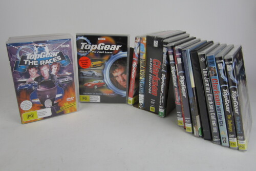 TOP GEAR: Approximately 19 DVDs relating to Top Gear and Jeremy Clarkson