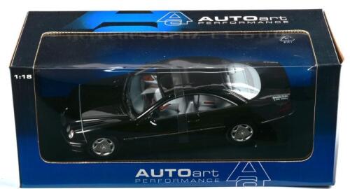 MERCEDES-BENZ: A NOS 1:18 scale Autoart Mercedes-Benz CL600 - black, die-cast model
