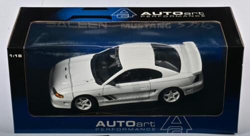 MUSTANG: A NOS 1:18 scale Autoart Mustang Saleen S351 Coupe - white, die-cast model
