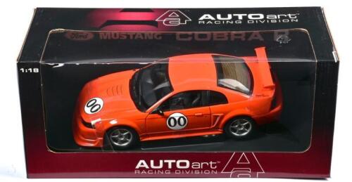 MUSTANG: A NOS 1:18 scale Autoart Mustang Cobra R - 2000, die-cast model