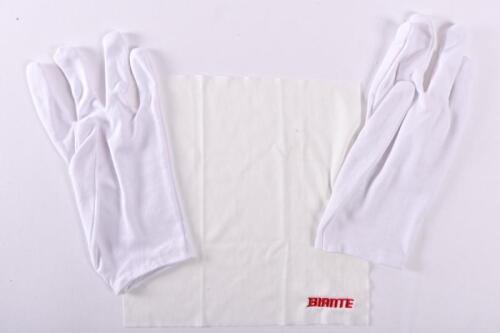 Model Car Polishing Cloth: NOS - 210mm x 210mm and Cotton-Type Handling Gloves