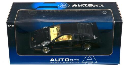 LOTUS: A NOS 1:18 scale Autoart Lotus Esprit Turbo - black, die-cast model