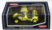 CATERHAM: A 1:18 scale NOS Kyosho Caterham Super Seven JPE yellow die-cast model