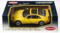 NISSAN: A 1:18 scale NOS Kyosho Nissan 300 ZX yellow die-cast model