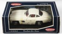 MERCEDES-BENZ: A 1:18 scale NOS Kyosho Mercedes-Benz 300SL white die-cast model