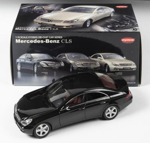 MERCEDES-BENZ: A 1:18 scale NOS Kyosho Mercedes-Benz CLS black die-cast model