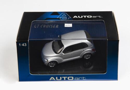 CHRYSLER: A 1:43 scale NOS Autoart Chrysler GT Cruiser silver die-cast model