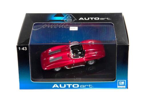 CHEVROLET: A 1:43 scale NOS Autoart Chevrolet Corvette Stingray 1959 red die-cast model