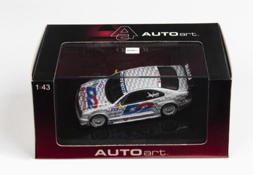 MERCEDES-BENZ: A 1:43 scale NOS Autoart Mercedes-Benz CLK DTM 2001 #1 Bernd Schneider die-cast model