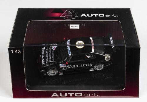 MERCEDES-BENZ: A 1:43 scale NOS Autoart Mercedes-Benz CLK DTM 2001 #5 Uwe Alzen die-cast model