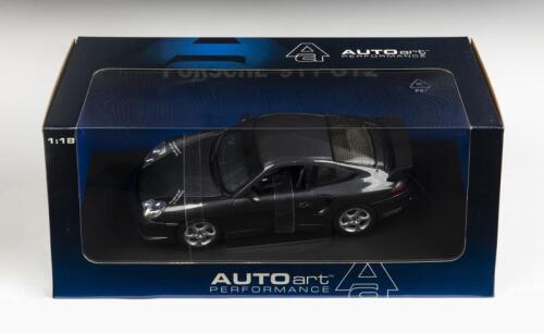PORSCHE: A 1:18 scale NOS Autoart Porsche 911 (996) GT2 2002 grey die-cast model