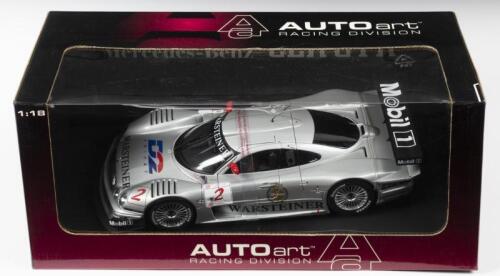 MERCEDES-BENZ: A NOS 1:18 scale Autoart Mercedes-Benz CLK GTR FIA GT 1998 Champion; Ludwig/Zonta #2, die-cast model