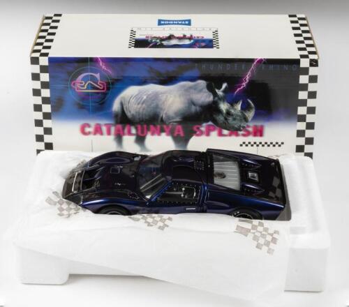FORD: A NOS 1:18 scale Exoto #PR00060 Exclusive Line GT40 Mk. II - Finished In "Catalunya Splash" Paint, die-cast model