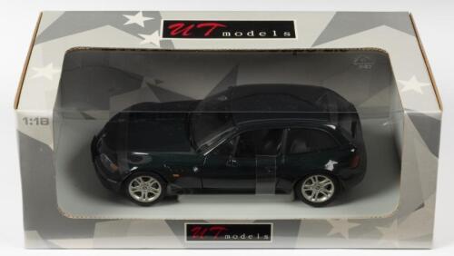 BMW: A NOS 1:18 scale UT Models BMW Z3 Coupe 2.8 - Metallic Green, die-cast model
