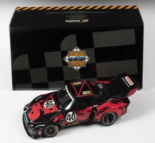 PORSCHE: A NOS 1:18 scale Exoto #18107 Porsche 935 Turbo 1977 Le Mans "X-RAY" #40, die-cast model