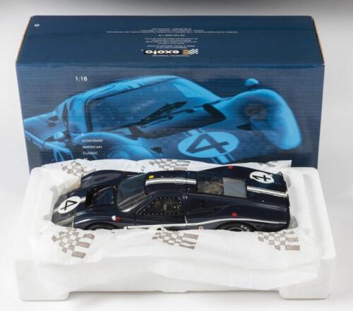 FORD: A NOS 1:18 scale Exoto #18056 Ford GT40 Mk. IV 1967 Le Mans #4, die-cast model
