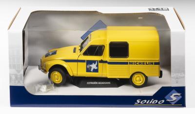 CITROEN: A NOS 1:18 scale Solido Citroen Acadiane "Michelin", die-cast model