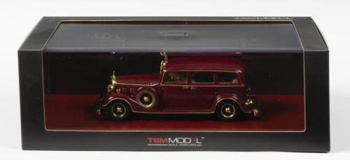 CADILLAC: A NOS 1:43 scale TSM Model Cadillac 1932 Deluxe Tudor "The Last Emporer of China", die-cast model