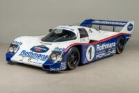 PORSCHE: A etched glass and metal coffee table in the form of a Le Mans Porsche wheel, being a rare six-spoke Porsche 956 962 magnesium alloy racing wheel, ex Rothmans Porsche 1984 Sandown 1000 FIA World Endurance Championship race (see image of CoA added - 6